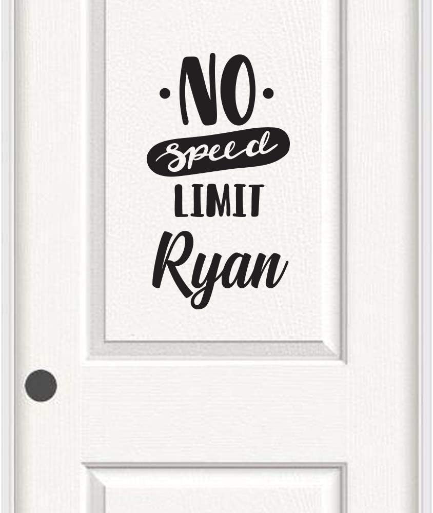 Twinkle Hands No Speed Limit - Personalized Wall Sticker