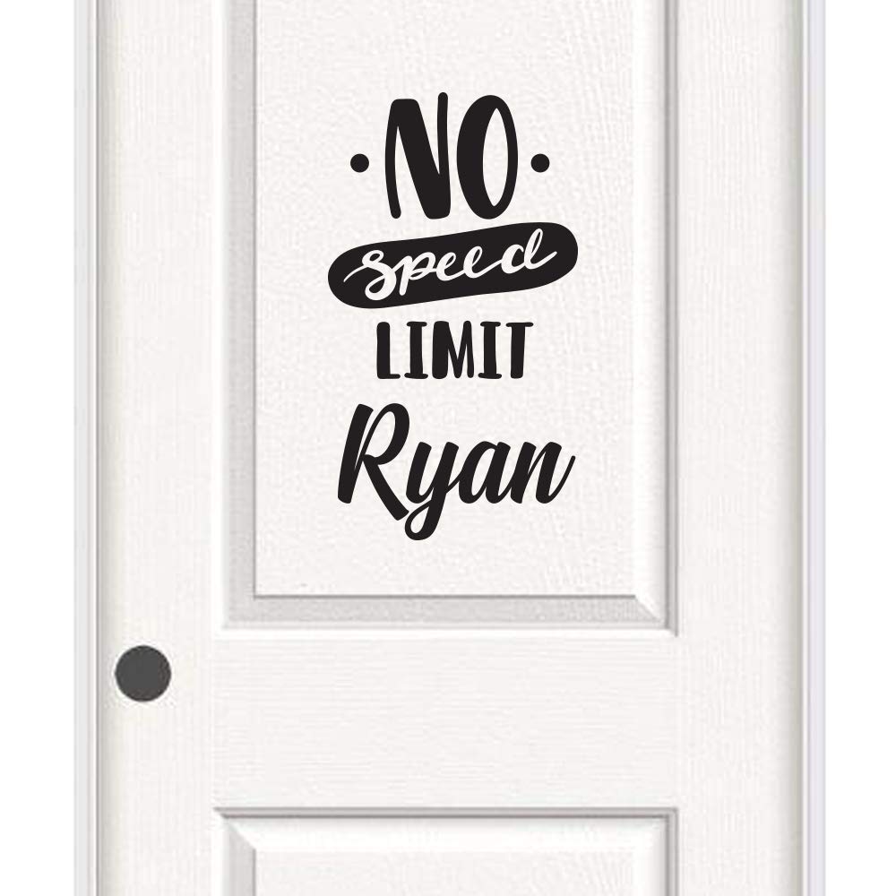 Twinkle Hands No Speed Limit - Personalized Wall Sticker