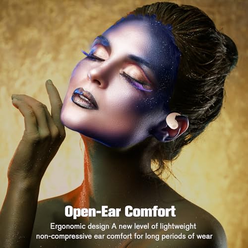 Xmenha Bluetooth 5.4 Open-Ear Wireless Earbuds w/ Mic (Various Colors) - image 2