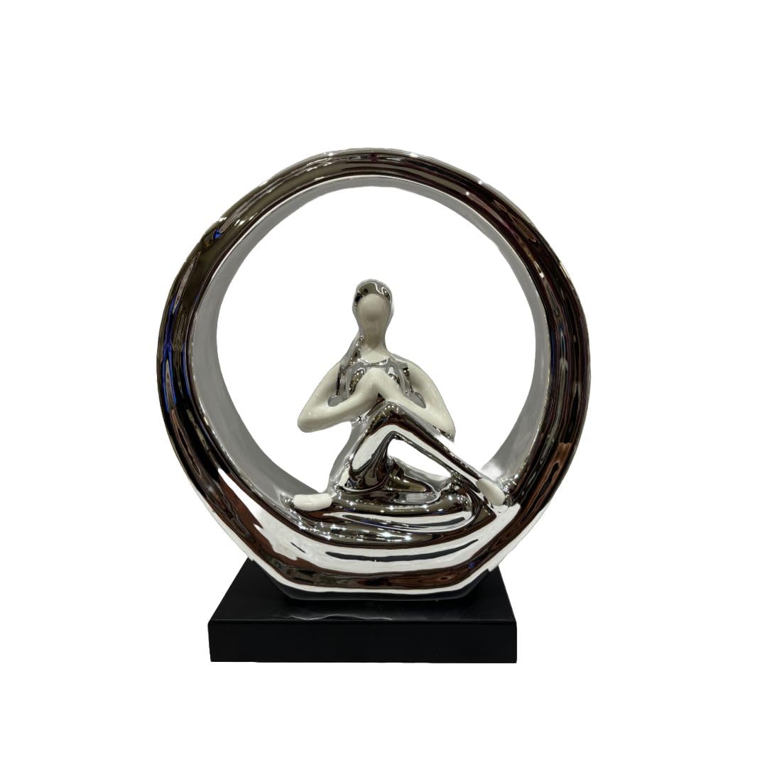 Buy Yoga Poses Statue for Home Decor Showpiece, Yoga Posture Showpiece