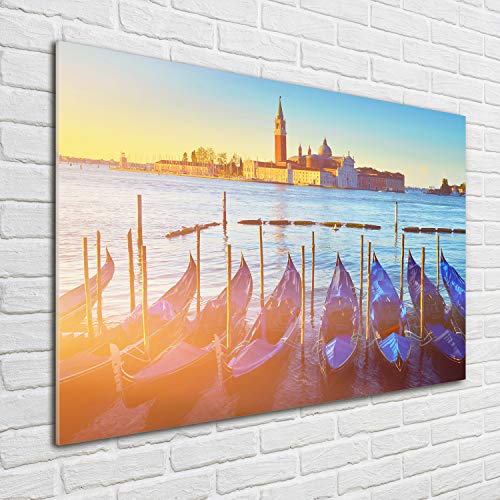 Acrylic glass picture Venise bleu pour tableau déco salon - 3