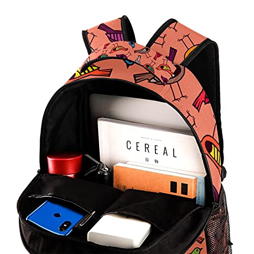Sac à dos femme tête de mort noir multicolore mode décontractée - 4