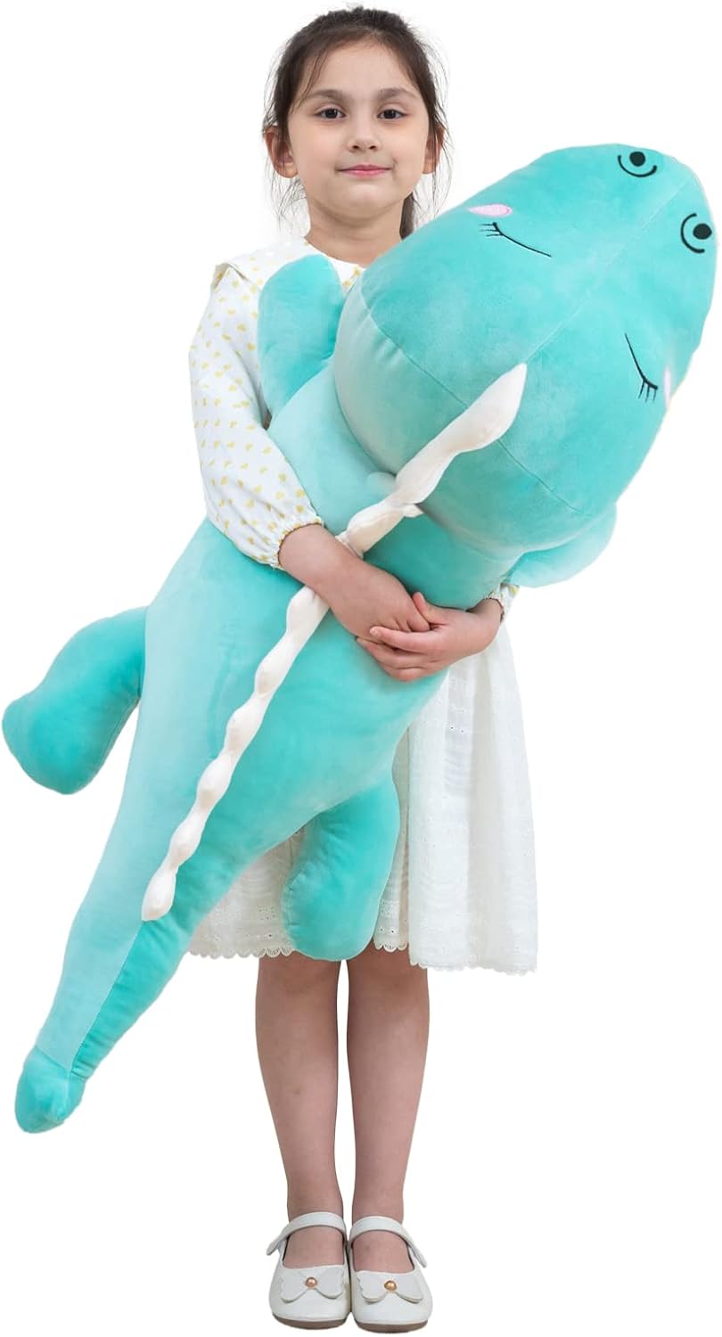 Kekeso Long Stuffed Dinosaur Hugging Pillow Dino Plush Body