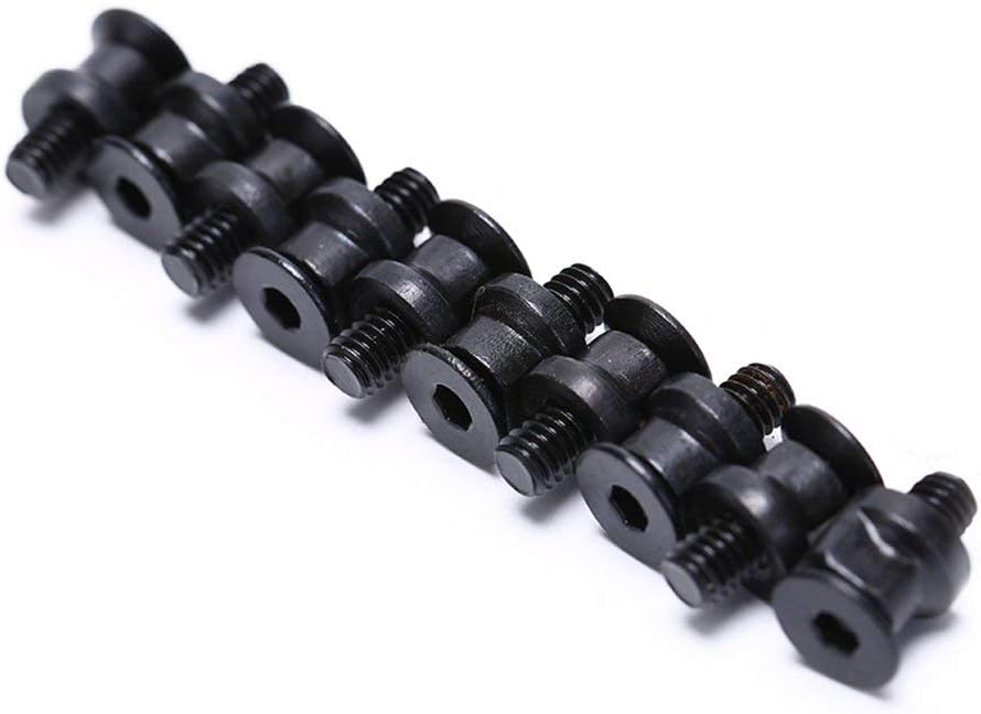 360 Tactical 10 Sets Keymod Screw and Nut Replacement Set for Railed Parts