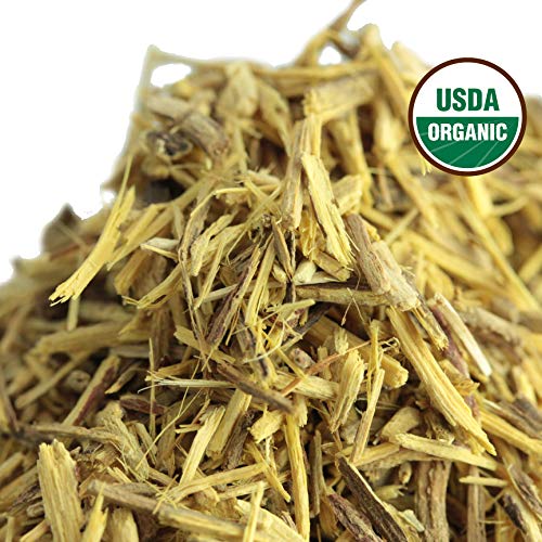 Licorice Root Tea 1Lb (16Oz) 100% Certified Organic Licorice Root Cut And Sifted (Glycyrrhiza Glabra ), In 1 Lbs. Bulk Resealable Kraft Bpa Free Bags From U.s. Wellness Naturals #TOP7