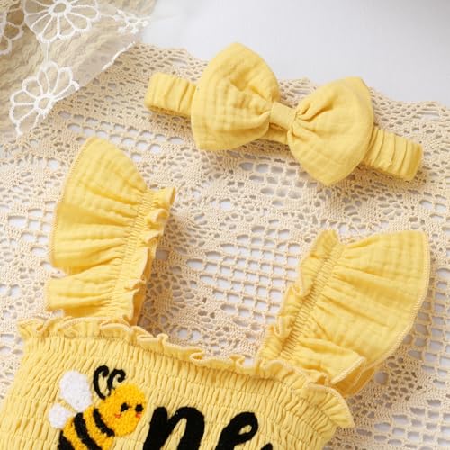 Baby Girl Sleeveless 1st Birthday Romper Dress Cake Smash Tulle Bodysuit One Year Old Strawberry Outfit with Headband4