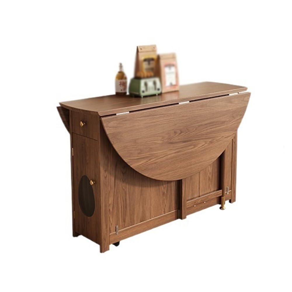 GLigeT Versatile Multifunctional Flip-Down Folding Table Home Hidden Desk Telescopic for Computer Study