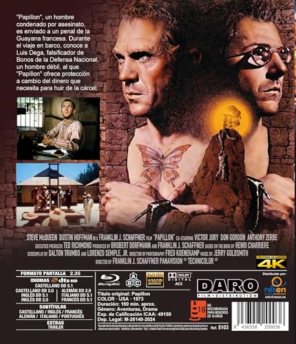 Papillon [Blu-ray] (1973) Papillon