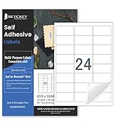 100 Feuilles Autocollante Imprimante A4, 99 X 57mm, Autocollante Blac Mat - 10 Étiquette Par Feuille Pour Imprimantes Laser Et Jet D'encre