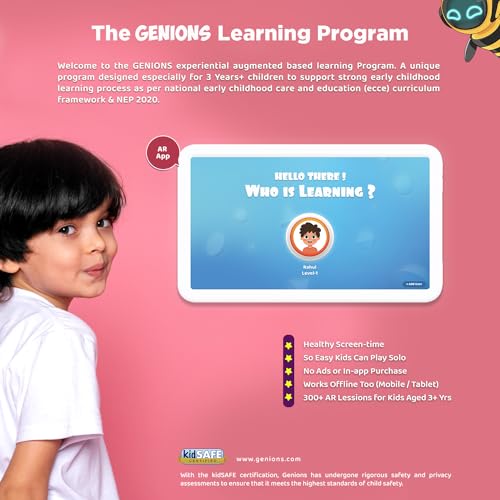 Genions Mini Kit Level 1 | Interactive AR Learning | 300+ AR Topics | Augmented Reality | Educational Gifts for Kids Ages 3+ Years | Interactive... - Image 3