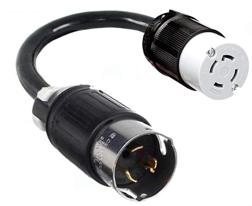 CS8265 Industrial Grade 3-Pin Male Plug To L14-30R 4-Prong Female
