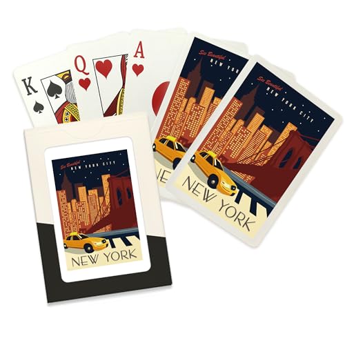 Baraja de póker New York City con 52 cartas