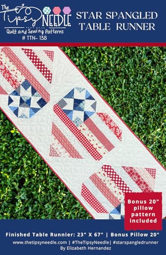 Star Spangled Table Runner Pattern