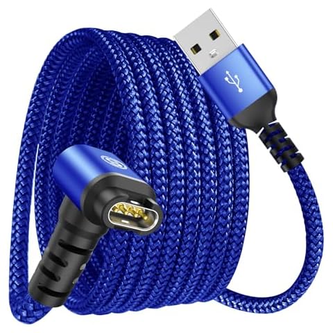 sweguard Garmin Watch Charger Cable 4ft for Garmin Approach S10 S12 S40 S42 S60 S62 S70 Replacement Charging Cable Cord for Smartwatch Approach Instinct Venu Fenix Forerunner Vívoactive Cover