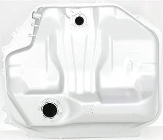 12 Gallon Fuel Gas Tank Compatible with 88-91 Honda Civic CRX Hatchback FI Silver