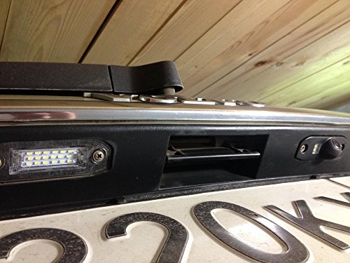 Image of Vehicle Backup License Plate Cameras Car Rear View Back up Vehicle Camera for Volvo S80L /S40L /S80 /S40 /S60 /V60 /XC90 /XC60 /C70 /S60L (2 x Screw Hole Style)