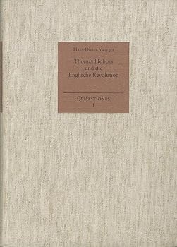 Hardcover Thomas Hobbes Und Die Englische Revolution 1640-1660 [German] Book