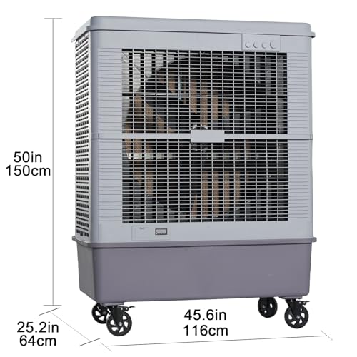 Using Evaporative Cooler Outdoors