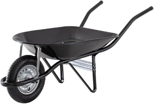 Carrinho de Mão (Carriola) Pneu Câmara PRETO - CANAL