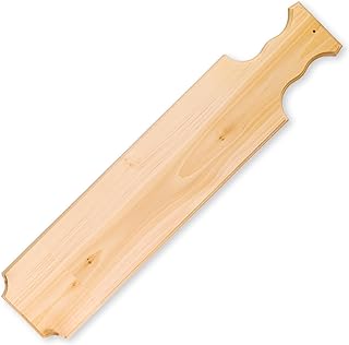 Greek Fraternity & Sorority Wooden Paddle, Premium Pine Wood Routed & Sanded, Ideal for Ceremonies & Gifts, 26-Inch, Pointed Corners