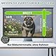 EliWhale 24 Zoll 16:9 Blickschutzfolie Monitor，Abnehmbare hängende PC Sichtschutzfolie, HD Anti-Blaulicht und Blendschutz Computer Sichtschutzfilter, Länge x Breite ist 540mm x 329mm