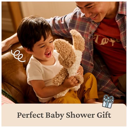 GUND Baby Peek-a-Boo Peeki Puppy Interactive Squeeze-Activated Plush Toy 7" - image 7