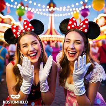 Mickey Mouse handschoenen en neus