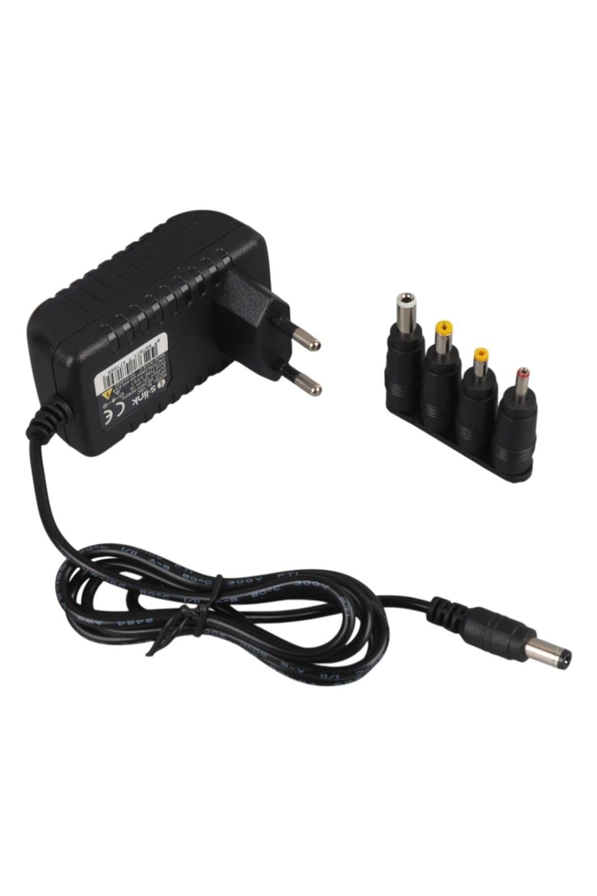 S-link SL-126C 12V 1A 1.2m 4 Uçlu Universal Modem Adaptör