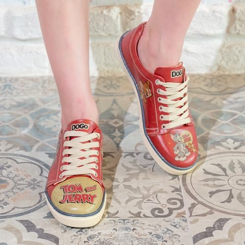 Vegan Leather Sneakers for Women - Handmade and Unique Design Fashion Sneakers for Women2