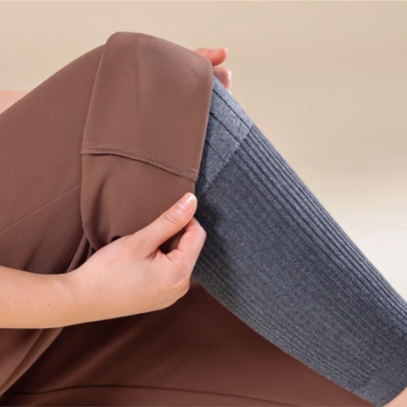 Warm Long leg Knee Pads in Winter Add Velvet Leg Guards for Anti Slip