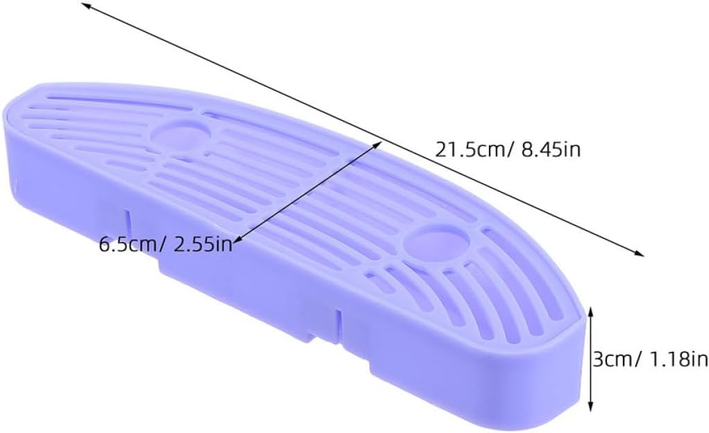 2pcs Water Dispenser Drip Tray Plastic Drip Catcher Tray Water Drainage Pan for Home Cooler Accessories Prevents Spills and Keeps Kitchen Clean