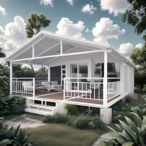 40FT Portable Prefab Tiny Home for Sale, Expandable Container Hou...