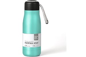 Reusable Small Water Bottle with Strap for Easy Carrying