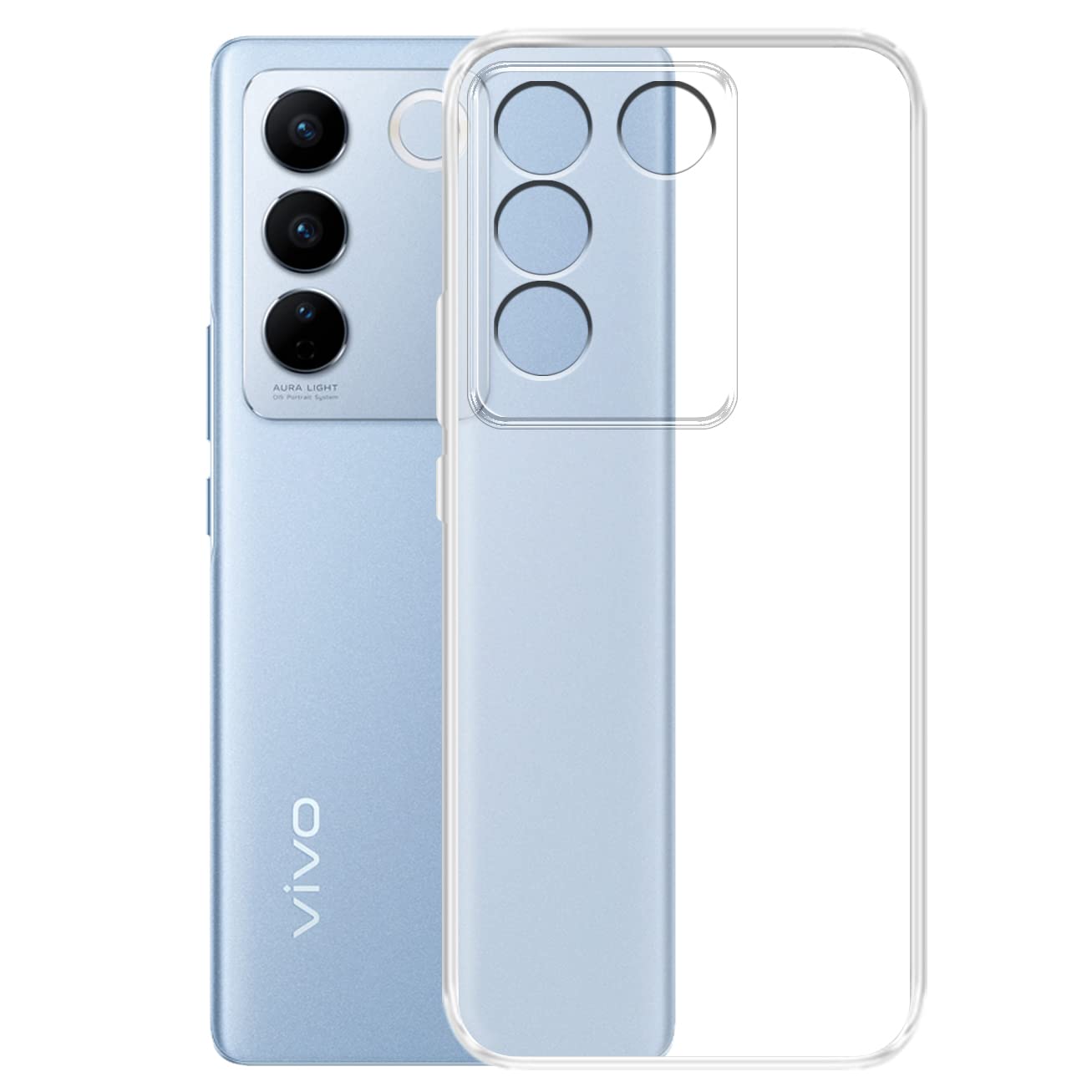 Amazon Brand - Solimo Back Case Cover for Vivo V27 Pro 5G (Silicone_Clear) (B0BYP6Q48G) Amazon Price History, Amazon Price Tracker