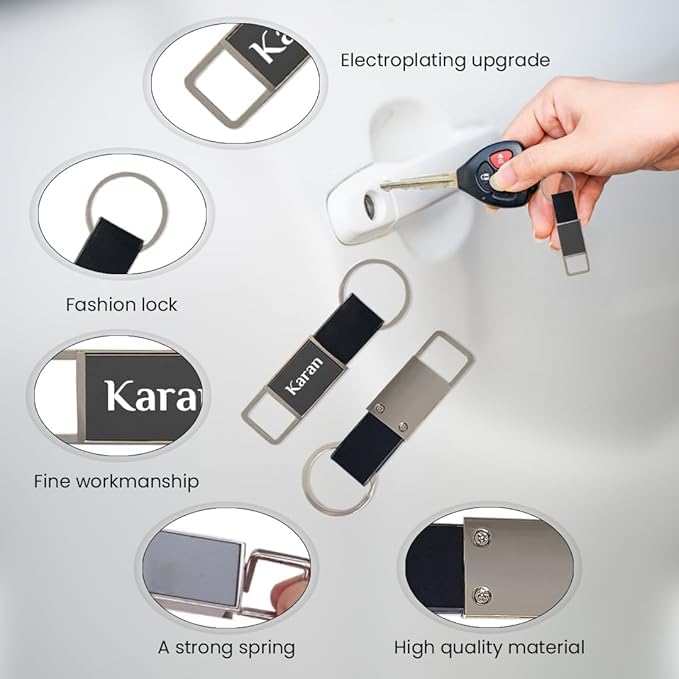 Image of Giftana 8 in 1 Personalized Corporate Gift Set, Customized Name Diary, Tumbler, Metal Pen, Card Holder, Keychain, Pen Drive, Mobile Stand & Desk Organizer, Diwali Gifts, Black Office Gift Combo