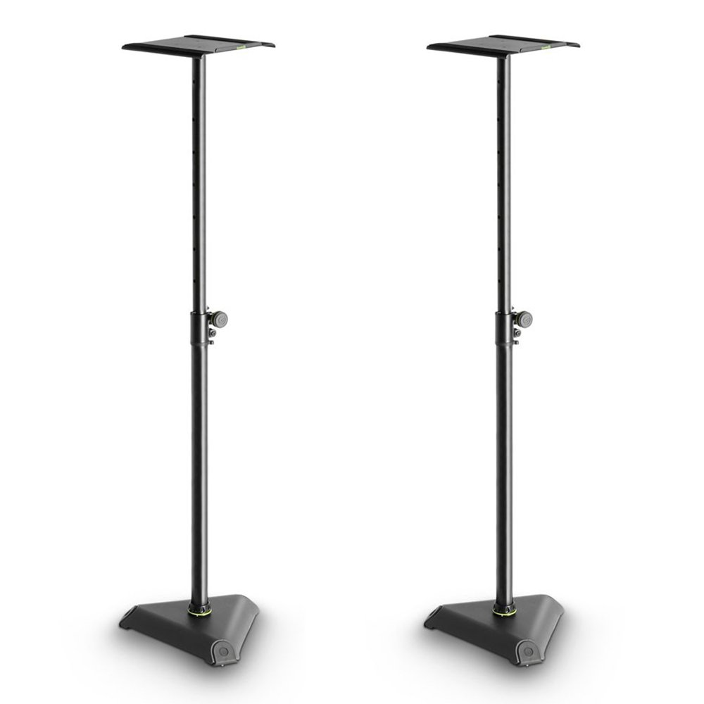2 x Gravity SP 3203 - Supporto per altoparlanti regolabile, 50 kg, 1,5 m