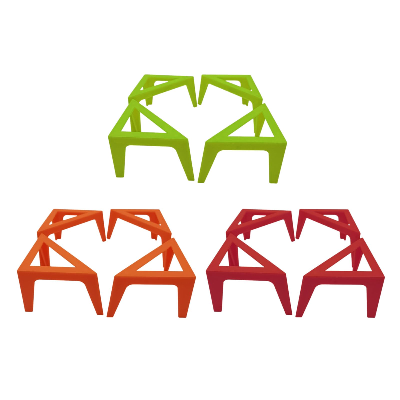 4Pcs Canvas Stands For Painting Canvas Feet Risers Canvas Support Stands For Pouring Paintings Drawing Supplies Canvas Stands For Painting Risers