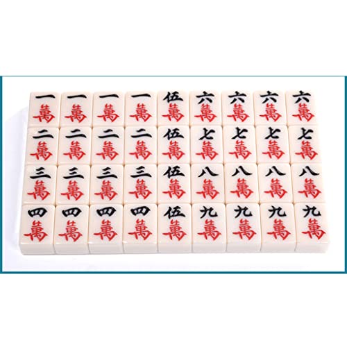 Juego de Mesa Mahjong Chino con Bolsa de Almacenamiento miniatura 7