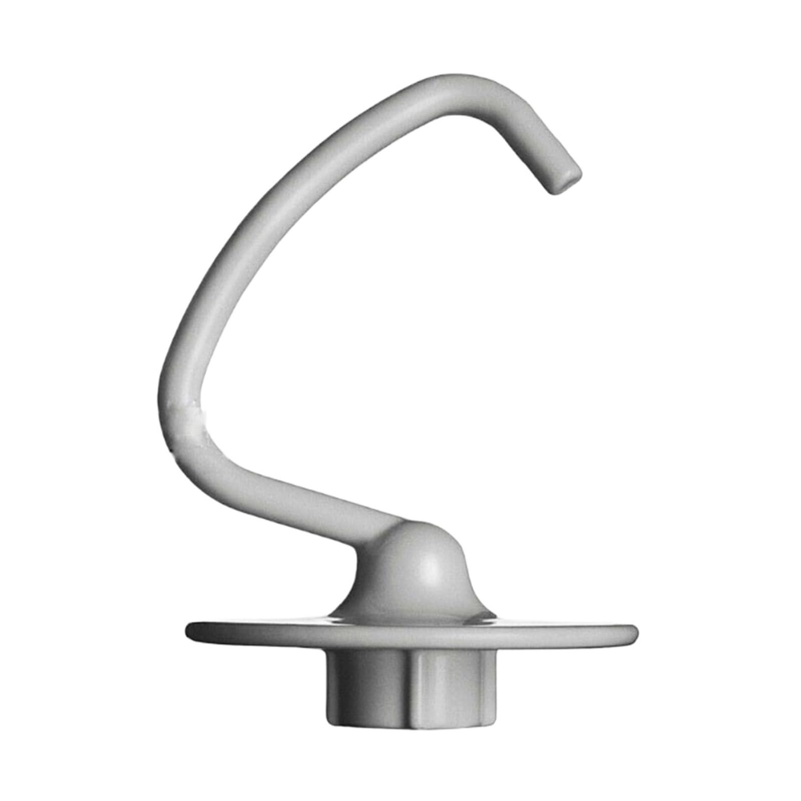 mijob Parti della Frusta/impastatrice con Bordo Flessibile for Gancio for impastare, Compatibile con Accessorio for processore KitchenAid 4,5-5 QT Raschietto for Ciotola con Bordo Flessibile