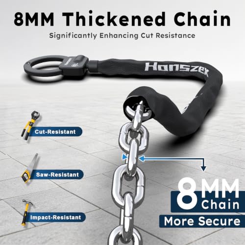 Honszex Heavy-Duty Scooter Chain Lock