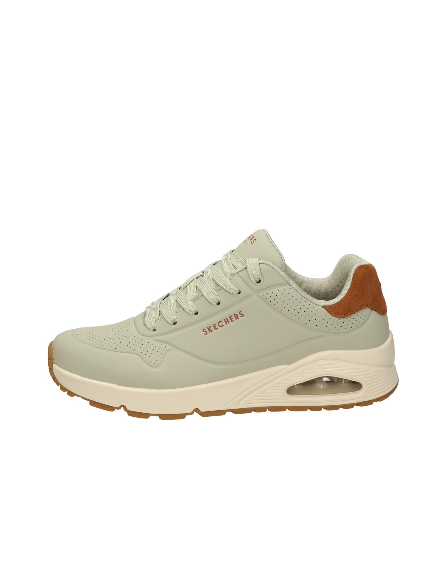 Skechers Zapatillas Deportivas UNO-​Suited On Air para Hombre, Beige, 41 EU