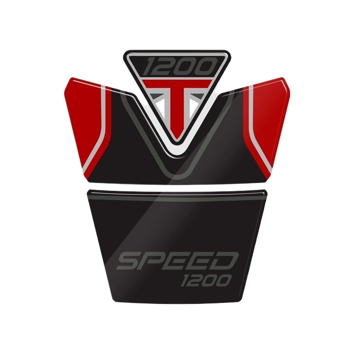 Autocollant de protection réservoir carburant moto Speed Triple 1200RR