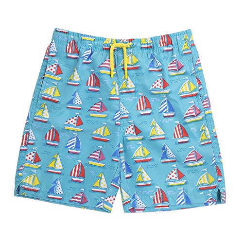 Image of INGEAR Little Boys Quick Dry Beach Board Shorts Kids Swim Trunk Swimsuit Beach Shorts Swim Trunk for Boys