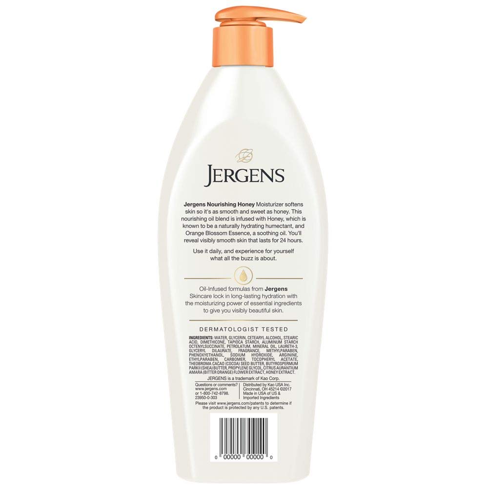 Jergens Nourishing Honey Lotion 16.8 oz, 476.3 g (Pack of 1) - Image 2