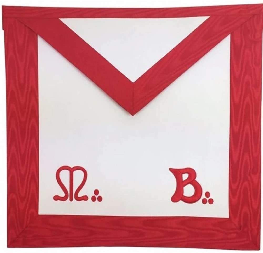 Tablier Masonic Master MB : tablier de maître maçon de taille unique standard - 5