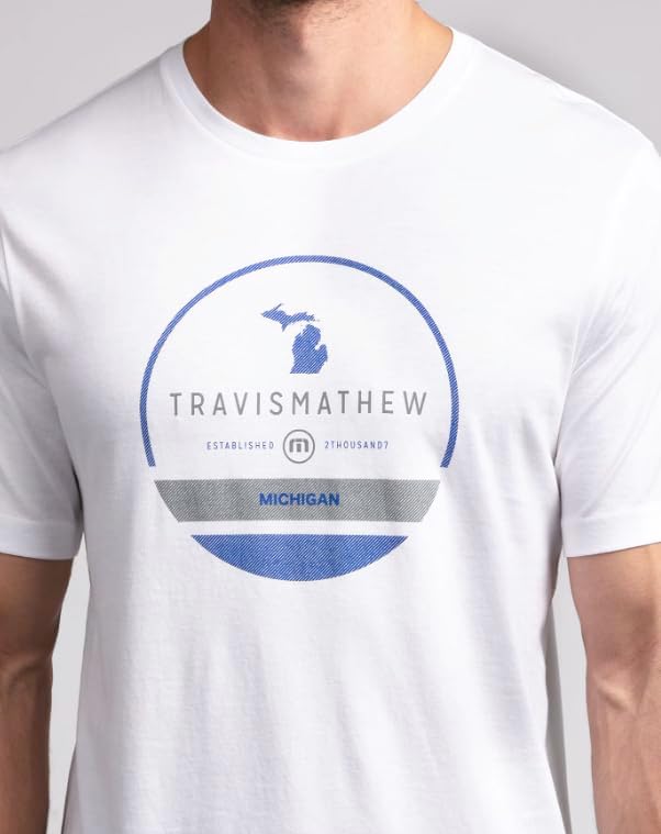 TravisMathew Nugent Mens Short Sleeve T-Shirt - Image 4