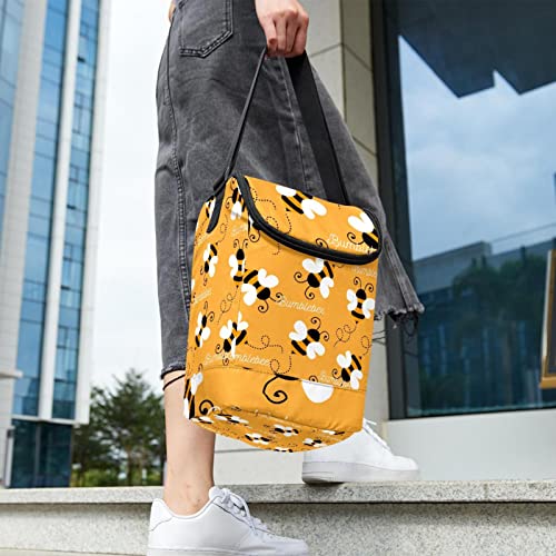 Lonchera de abeja con aislamiento térmico para conservar comida 7