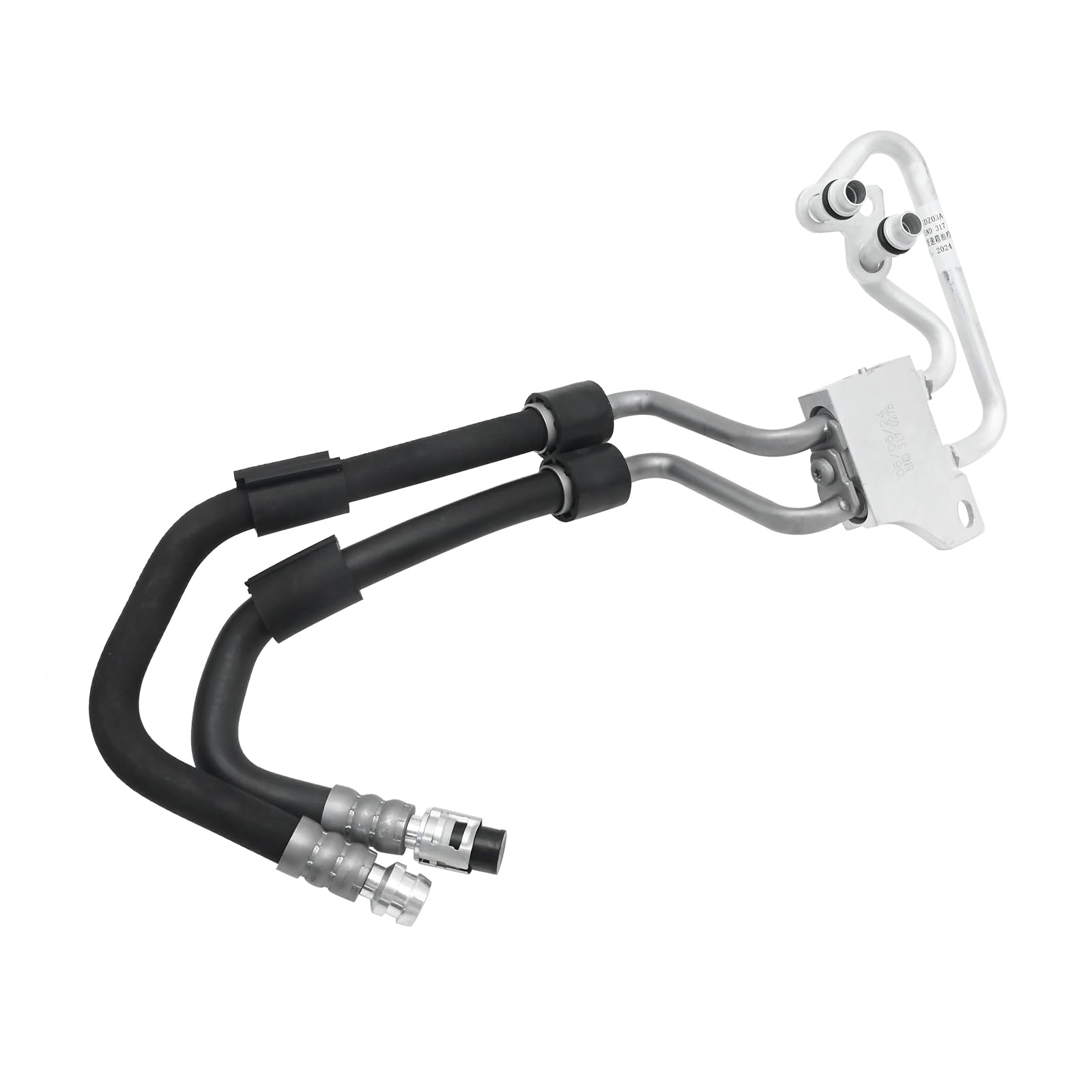 Saihisday 5N0317027B - Conjunto de válvula de temperatura de línea de enfriador de aceite de transmisión para Tiguan 2008-2018 caja de cambios automática de 6 velocidades AQ450 sustituye a 5N0317825