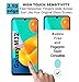 Fonetek® Pack of 2, To Fit Galaxy M32, TEMPERED GLASS Screen Protector Guard Case Covers for Samsung Galaxy M32