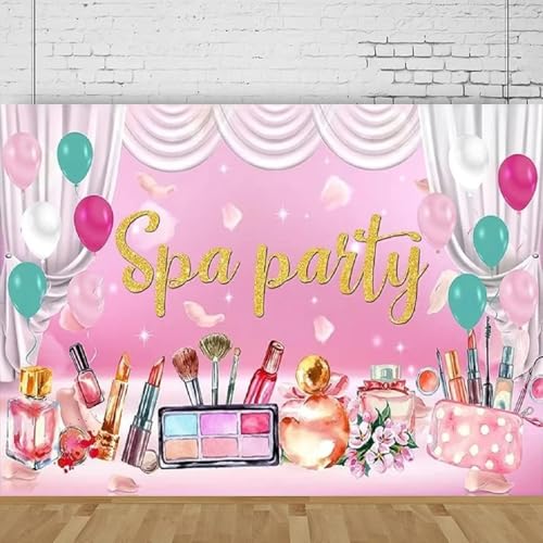 Fondo de fotografía para niñas, Dulce Princesa, Pancarta de SPA para Maquillaje, decoración de Fiesta de cumpleaños, Fondo, póster para sesión de Retratos 350x240CM